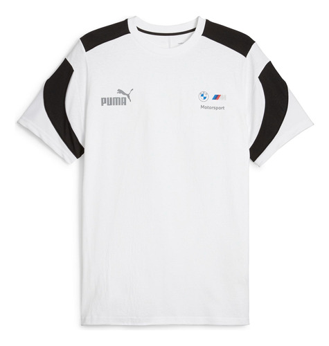 Playera Puma Bmw Mms Mt7+ Tee Blanco Hombre