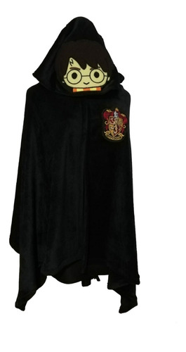 Capa De Felpa Suave Harry Potter Con Capucha