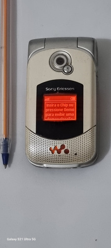 Celular Sony Ericsson W300i Coleção Vintagem 