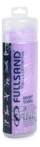 Fullsand Toalla Deportiva Super Absorbente Color Violeta Liso