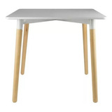 Juego De Comedor Mesa Eames 70x70 + 2 Sillas Rio Baires4