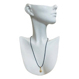 Collar Con Dije De Gatito En Chapa De Oro 14k Bisuteria 1pz