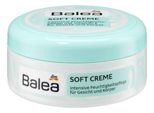 Crema Cuerpo Cara Soft Cream Dm Balea Alemania Vegana 250ml