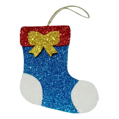 Adornos Navideño De Foamy Diamantado, 10 Piezas Por Pack | MercadoLibre