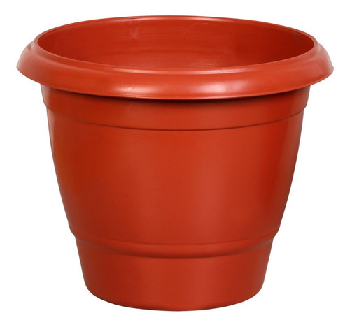 Vaso Plástico Redondo Para Flores E Plantas Plasnew