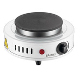 Anafe Eléctrico Sansei Ansn1mwn 500w Color Blanco