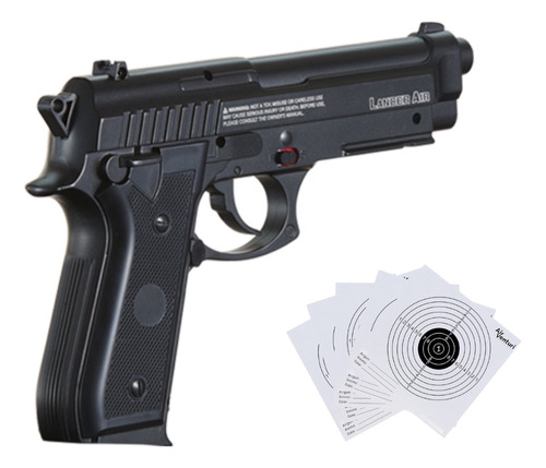 Lt Tipo Beretta 92a1 .177 Co2 Metal Xchws C