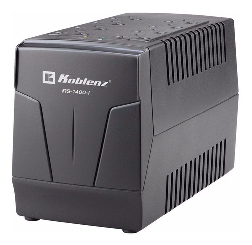 Regulador Koblenz 1400va 8 Contactos Negro Rs-1400-i 600w