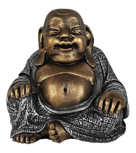 Buda Chinês Fortuna Imagem Estátua Resina Zen Esotérico
