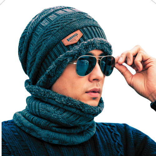 Gorro E Luva Touch + Cachecol Frio Super Quente Kit Neve