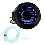 Indicador De Presión Boost 12 V Turbo Gauge 52 Mm/2 In 35 Ps