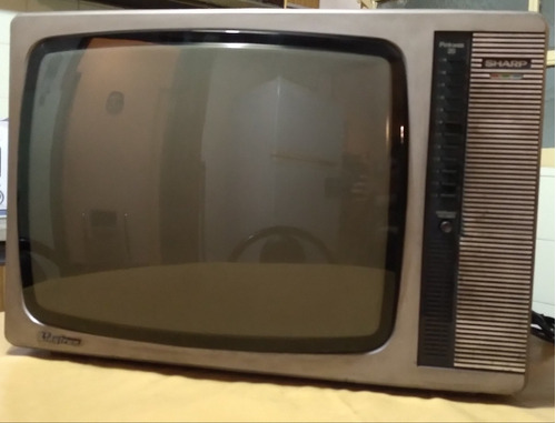 Tv Televisor Sharp Pinkwas 20 Vintage P/ Repuestos / Reparar