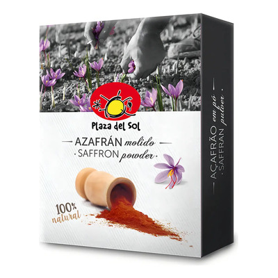 Plaza Del Sol, Azafrán Molido, 240 Mg | MercadoLibre
