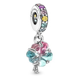 Charm Pandora Colgante De Cristal De Murano