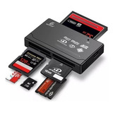 Multilector Memorias Micro Sd Pro Duo M2 Mmc A Usb Color Negro