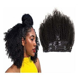 Cabello Mongol Afro Kinky Curly Clip En Extensiones De ...