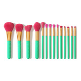 Docolor Heat Set 14 Brochas De Maquillaje 100% Originales 