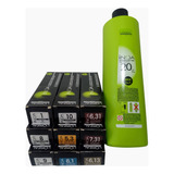 Loreal Inoa Color Sin Amoniaco 60gr. 9 Pomos + 1 Ox. 20v. 1l