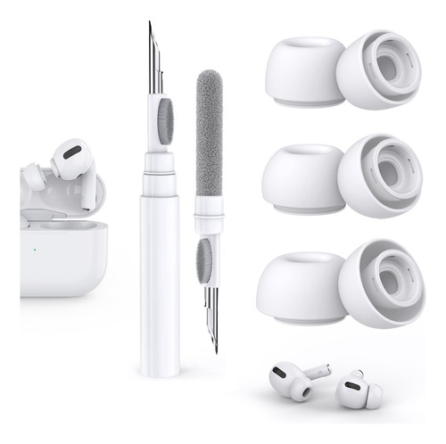 De Almohadillas Para AirPods Pro Ear Tips Cepillo Limpiador