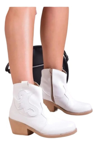 Botas Texana Blanca