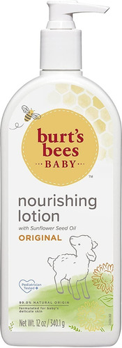 Burt's Bees Loción Hidratante De Abeja Para Bebé De 12 Oz