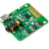 Modulo Receptor De Audio Bluetooth 4.2 Estereo Con Conector Micro Usb Y Miniplug