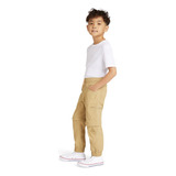 Pantalon Jogger Cargo Short Convertible De Niño Eddie Bauer 