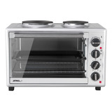 Horno De Mesa Eléctrico Atma Hg4010ae 40l Gris 220v