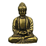 Generic, Estátua De Bronze Mini Antigo Sakyamuni Buda