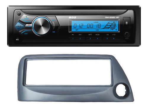 Combo Stereo B52 Usb Sd Aux Bluetooth + Adaptador Ford Ka