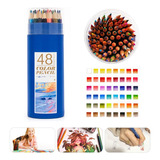 48 Colores, Juego De Lápices De Colores Profesionales Y Artí