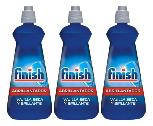 Abrillantador Lavavajillas Finish 400ml Pack X 3