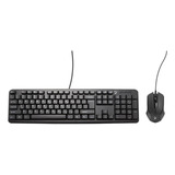 Kit De Teclado Multimedia Y Mouse Texturizado Green Leaf