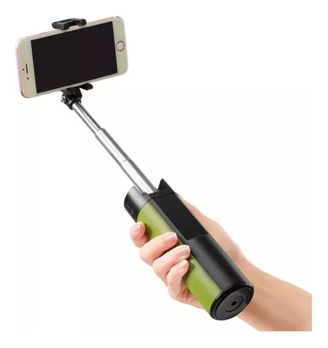 Parlante Baston Palo Selfie Bluetooth Monopod Fotos Música