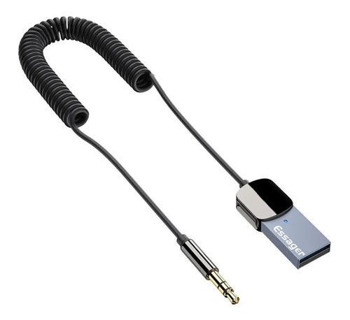 Receptor Bluetooth Auto Essager Usb A Auxiliar 3.5mm Oferta