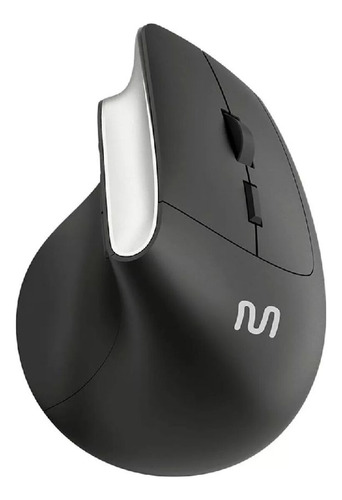 Mouse Sem Fio Ergonômico Ms800 Com 6 Botões Preto Multi