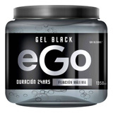 Gel Fijador Para Cabello Ego Black 1350 Ml