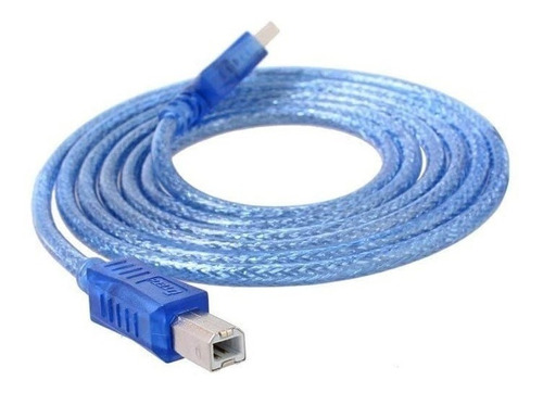 Cable Usb Para Impresora, 5 Metros, Blindado Alta Calidad