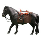 Modelo De Caballo A Escala 1/12, Coleccionable, Negro