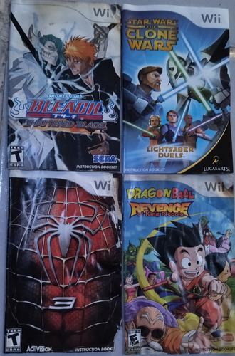 Manual / Portada (algunos Matratados,baratos) Ps3,wii,ps2,p