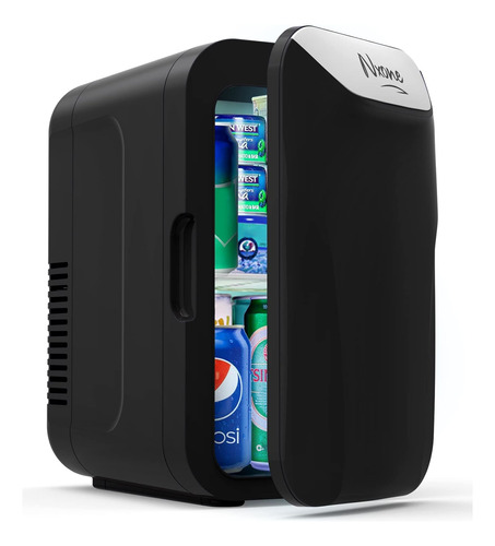 Nxone Mini Nevera, Refrigerador Pequeño De 8 Latas/6 Litros,