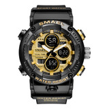 Smael-relógio Masculino Impermeável Led Digital Sport
