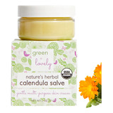 Nature's Herbal Calendula Salve Por Green + Lovely - Crema O