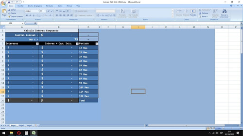 Simulador De Plazo Fijo Con Interés Compuesto Modificable