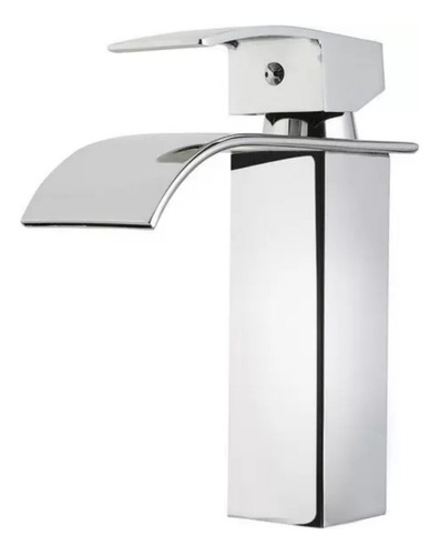 Torneira Cascata Baixa Misturador Cromada Banheiro 3605-c 