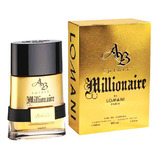 Coleção De Latas De Perfume Masculino Spirit Millonaire Lomani De 100 Ml
