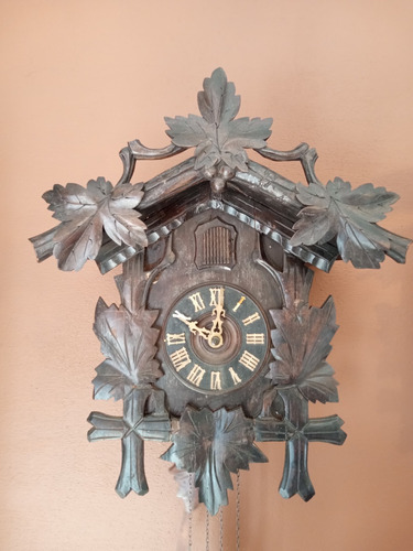 Reloj Muy Antiguo Cu Cu