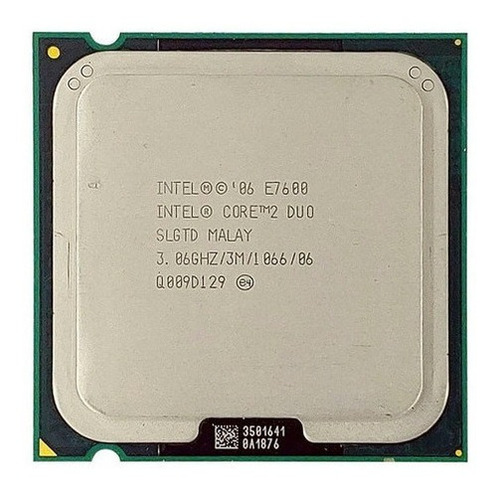 2 Processador Core 2 Duo E7600 3,06ghz 3mb 1066 Lga 775 ¨