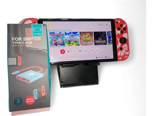 Nintendo Switch Oled Con Magia, 128gb 