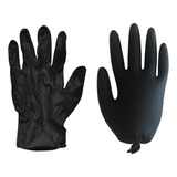 Caja Guantes Nitrilo Negro Reforzado Gastronomia X100 Uni